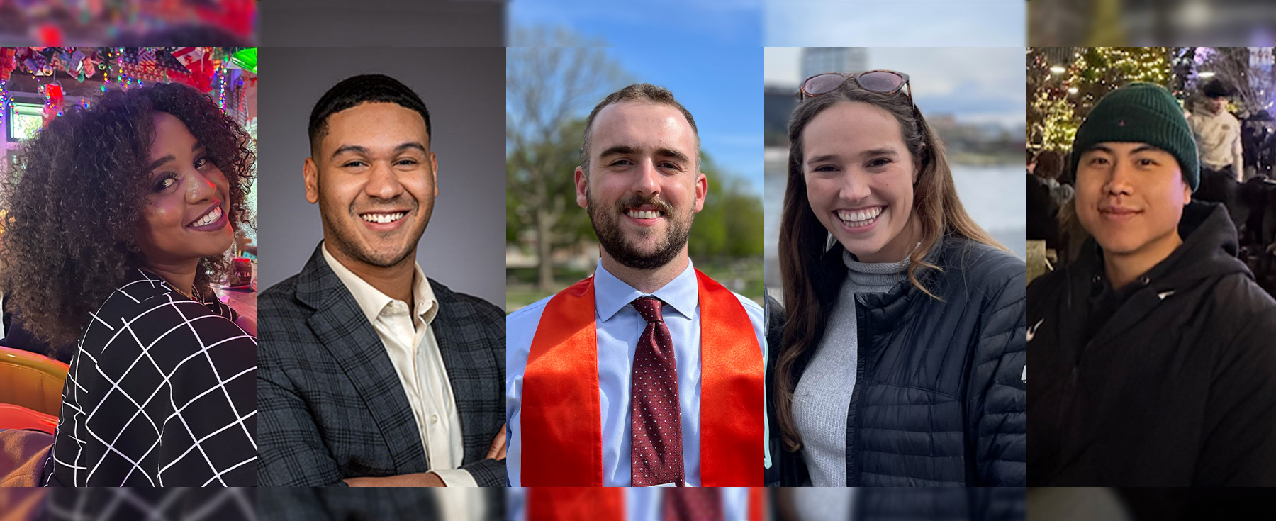 Marcelle Dupuy, Kamal Baker, Jack McNabb, Betsy Poehlman, and Travis Pham