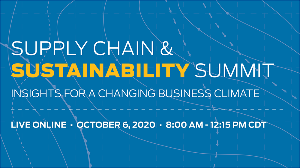 Supply Chain and Sustainability Summit 2020