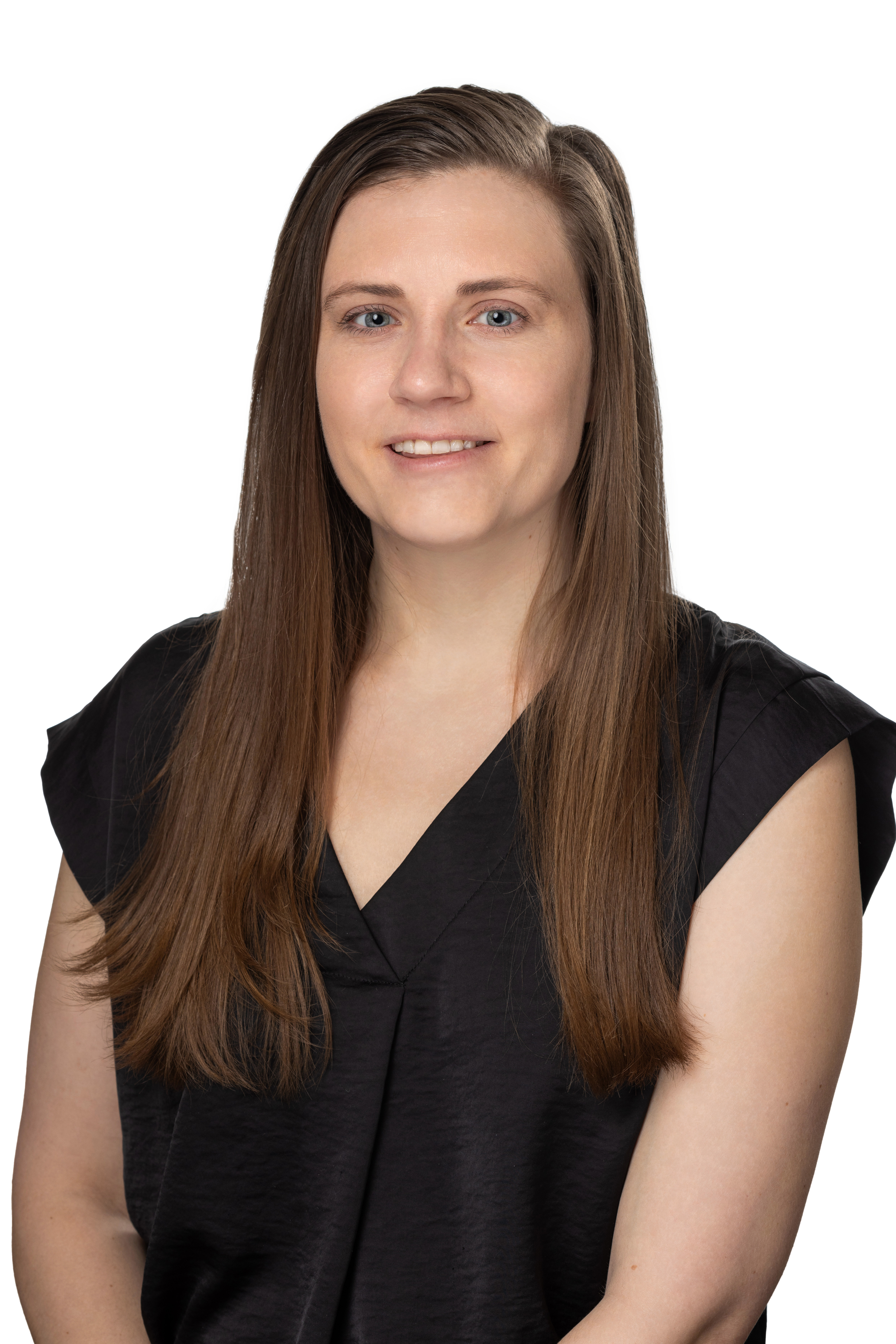 Headshot of a School of Social Work faculty member with long straight brown hair, wearing a black sleeveless blouse, looking at the camera against a light gray background. Headshot of a School of Social Work faculty member with long straight brown hair, wearing a black sleeveless blouse, looking at the camera against a light gray background.