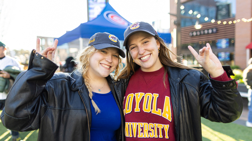 Photo from Cubs Loyola Night