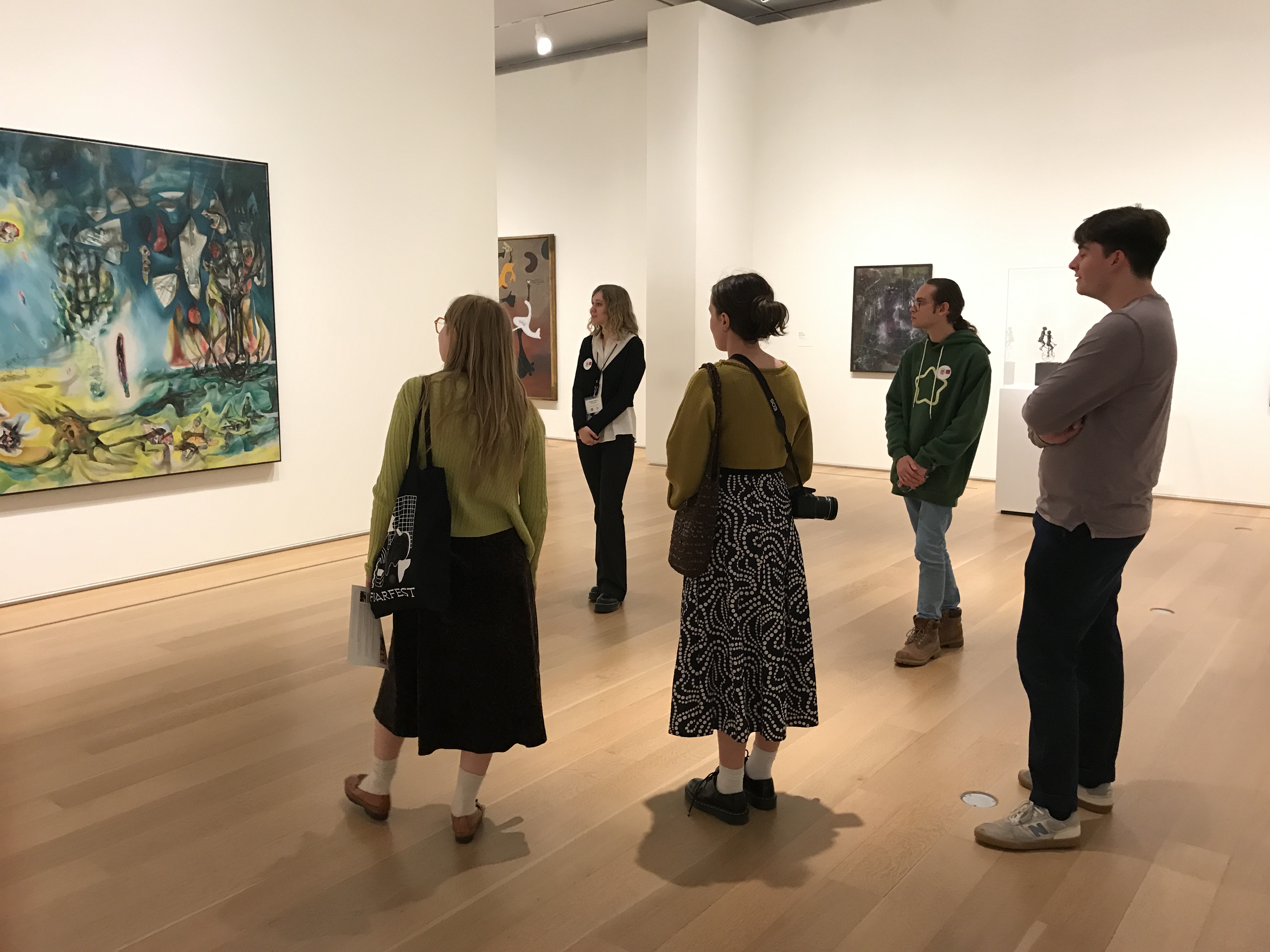 Loyola Art History Students at the Art Institute Loyola Art History Students at the Art Institute