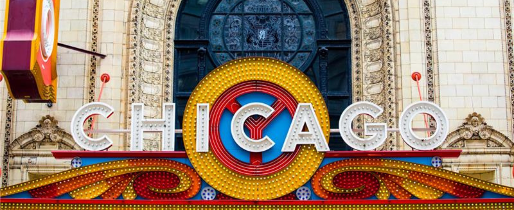 The Chicago sign located on State Street.