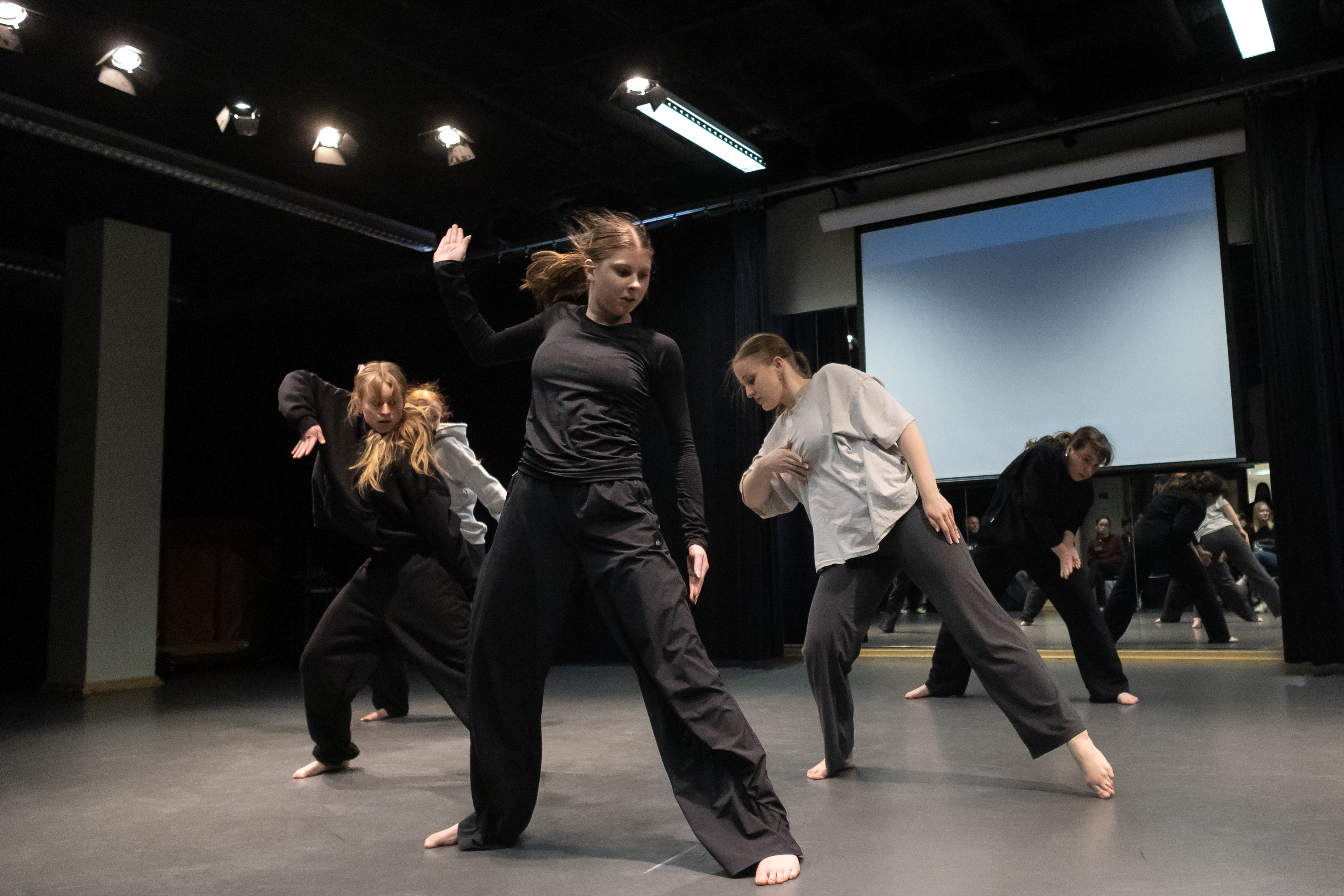 Dancers perform at the Undergraduate Research and Engagement Symposium at Loyola University, April 20, 2024.