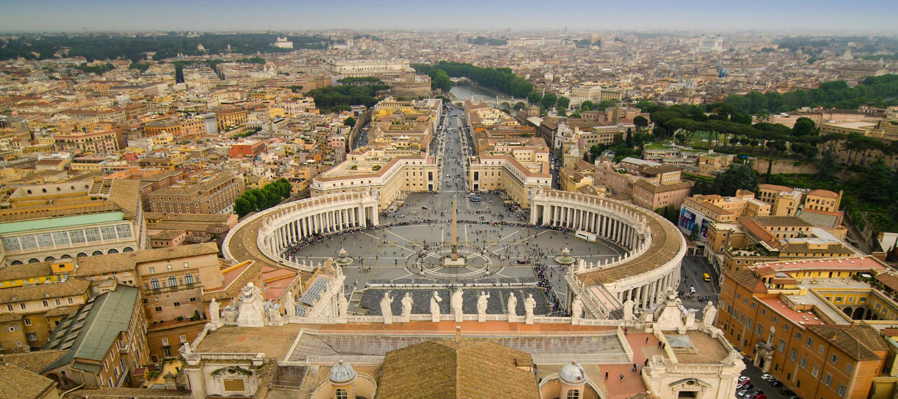 View of the Vatican from above