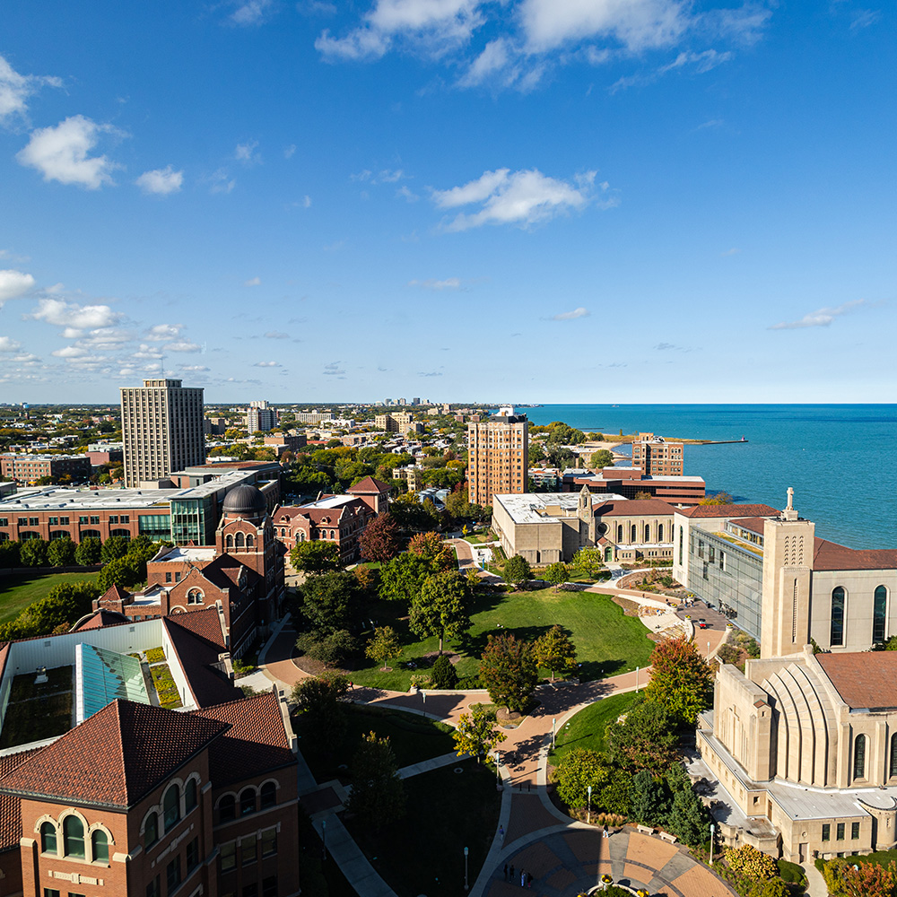 Lakeshore Campus Aerial View