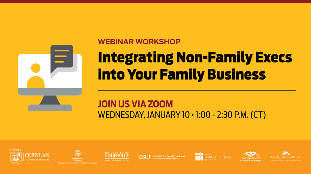 Integrating Non-Family Execs Into Your Family Business