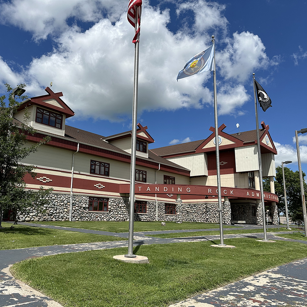 Standing Rock administrative building