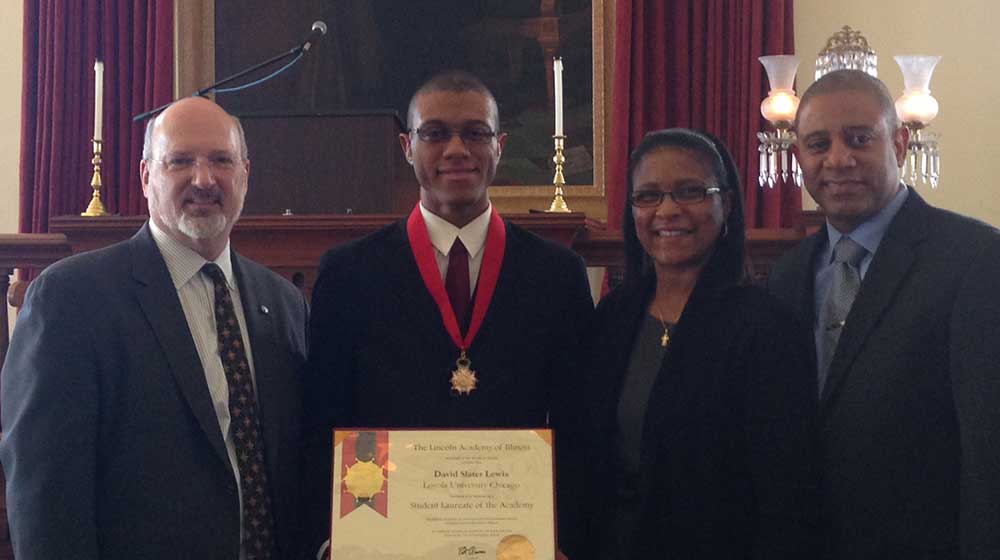 Senior named 2014 Student Laureate