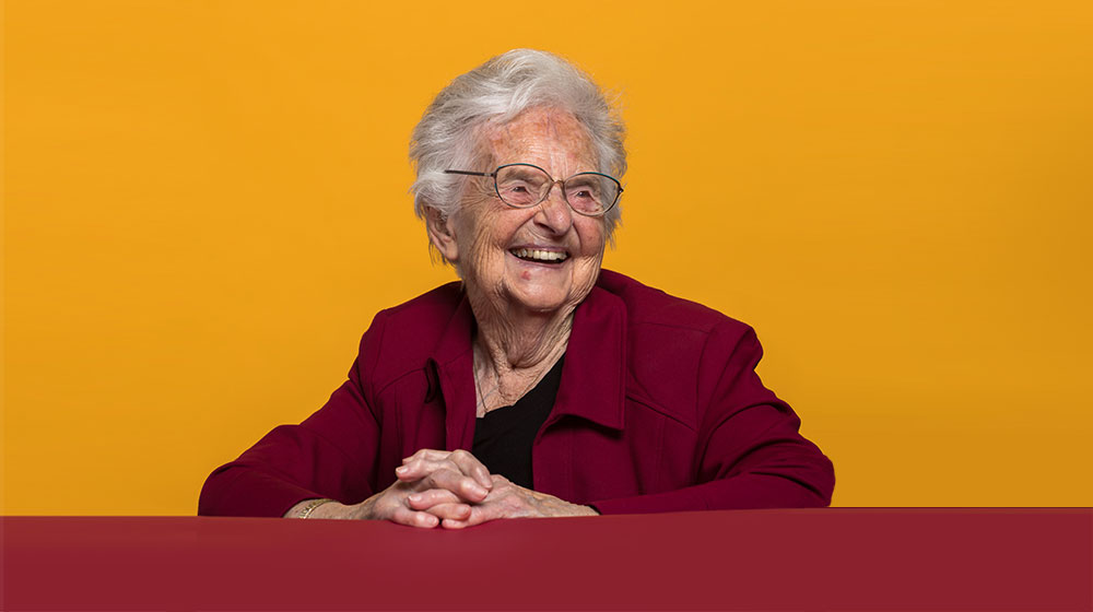 Flashing her unmistakable smile, Sister Jean approached her 100th birthday with the same joy she has brought to every day of the past century.