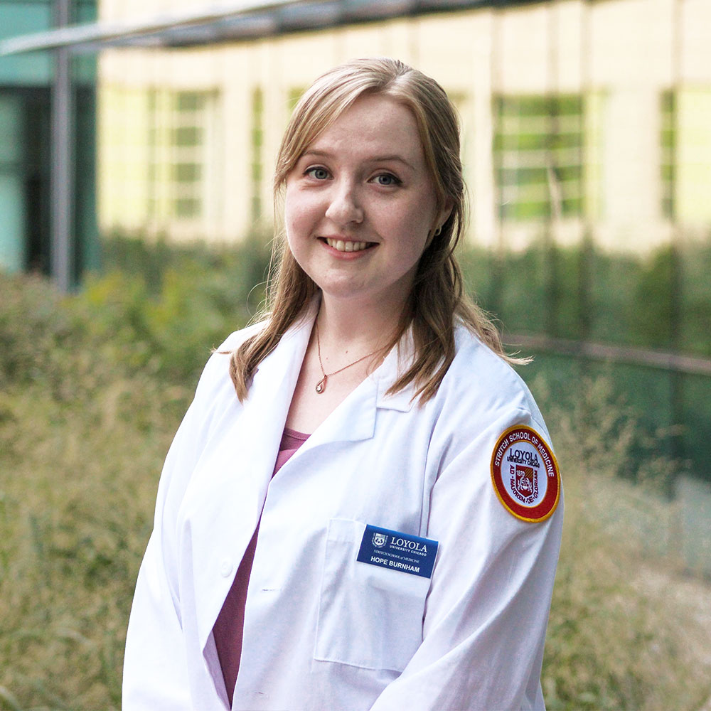 Stritch School of Medicine student, Hope Burnham